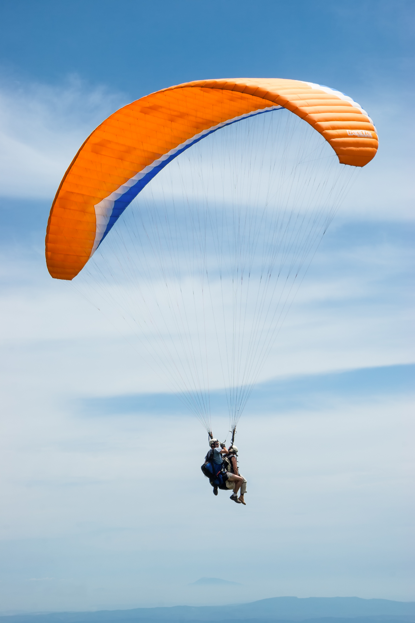 Tandem paragliding je bila zelo zabavna izkušnja